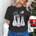 Flowers Test Tube Chemistry Student Science Teacher Women Unisex T-Shirt, Science Teacher Shirts, gift for family, gift for coworker Flowers Test Tube Chemistry Student Science Teacher Women Unisex T-Shirt, Science Teacher Shirts, gift for family, gift for coworker