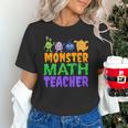 Halloween Monster Math Teacher Men Women Unisex T-Shirt, gift for family, gift for coworker Halloween Monster Math Teacher Men Women Unisex T-Shirt, gift for family, gift for coworker