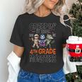 Halloween Teacher Creepin It Real With My 4th Grade Monsters Unisex T-Shirt, 4th Grade Teacher Shirts, gift for family, gift for coworker Halloween Teacher Creepin It Real With My 4th Grade Monsters Unisex T-Shirt, 4th Grade Teacher Shirts, gift for family, gift for coworker