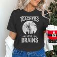 Halloween Teacher Tshirts Zombie Teachers Love Brains Unisex T-Shirt, gift for family, gift for coworker Halloween Teacher Tshirts Zombie Teachers Love Brains Unisex T-Shirt, gift for family, gift for coworker