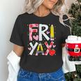 Happy Fri-Yay Teacher Back To School Friday Lovers Unisex T-Shirt, gift for family, gift for coworker Happy Fri-Yay Teacher Back To School Friday Lovers Unisex T-Shirt, gift for family, gift for coworker