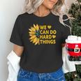 We Can Do Hard Things Kids Teacher Back To School Unisex T-Shirt, gift for family, gift for coworker We Can Do Hard Things Kids Teacher Back To School Unisex T-Shirt, gift for family, gift for coworker