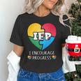 IEP I Encourage Progress Special Education School Teacher Unisex T-Shirt, gift for family, gift for coworker