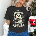 It's A Bootiful Day To Make Music Halloween Music Teacher Unisex T-Shirt, gift for family, gift for coworker It's A Bootiful Day To Make Music Halloween Music Teacher Unisex T-Shirt, gift for family, gift for coworker