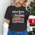 Jolliest Bunch Of Teachers This Side Of The Hallway Xmas PJ Unisex T-Shirt, gift for family, gift for coworker Jolliest Bunch Of Teachers This Side Of The Hallway Xmas PJ Unisex T-Shirt, gift for family, gift for coworker