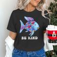 Be Kind Rainbow Fish Teacher Life Teaching Back To School Unisex T-Shirt, gift for family, gift for coworker Be Kind Rainbow Fish Teacher Life Teaching Back To School Unisex T-Shirt, gift for family, gift for coworker