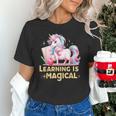 LEARNING IS MAGICAL TEACHER UNICORN BACK TO SCHOOL UNICORN Unisex T-Shirt, gift for family, gift for coworker LEARNING IS MAGICAL TEACHER UNICORN BACK TO SCHOOL UNICORN Unisex T-Shirt, gift for family, gift for coworker