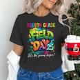 Let The Games Begin Fourth Grade Field Day 2025 Teacher Kid Unisex T-Shirt, gift for family, gift for coworker Let The Games Begin Fourth Grade Field Day 2025 Teacher Kid Unisex T-Shirt, gift for family, gift for coworker