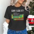 Can I Lick It Periodic Table Science Teacher Student Unisex T-Shirt, Science Teacher Shirts, gift for family, gift for coworker Can I Lick It Periodic Table Science Teacher Student Unisex T-Shirt, Science Teacher Shirts, gift for family, gift for coworker