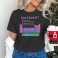 Can I Lick It Periodic Table Teacher Student Kids Unisex T-Shirt, gift for family, gift for coworker