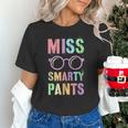 Little MISS SMARTY PANTS School Grad Teacher Last Day Unisex T-Shirt, gift for family, gift for coworker Little MISS SMARTY PANTS School Grad Teacher Last Day Unisex T-Shirt, gift for family, gift for coworker