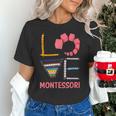 Love Montessori Education Math Teacher Unisex T-Shirt, gift for family, gift for coworker