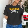 Mahjong Coach Coaching Trainer Teacher Unisex T-Shirt, gift for family, gift for coworker Mahjong Coach Coaching Trainer Teacher Unisex T-Shirt, gift for family, gift for coworker