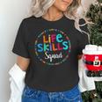 Matching Life Skills Squad Teacher Special Ed SPED Team Crew Unisex T-Shirt, gift for family, gift for coworker
