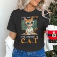 I Did The Math The Answer Is Cats Math Cat Teacher Unisex T-Shirt, gift for family, gift for coworker