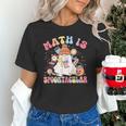 Math Is Spooktacular Math Teacher Spooky Halloween Unisex T-Shirt, gift for family, gift for coworker