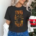 Math Teacher Nerd Student Halloween Trig Or Treat Unisex T-Shirt, gift for family, gift for coworker