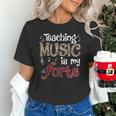 Music Teacher Teaching Music Is My Forte For Music Lovers Unisex T-Shirt, gift for family, gift for coworker Music Teacher Teaching Music Is My Forte For Music Lovers Unisex T-Shirt, gift for family, gift for coworker