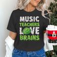 Music Teachers Love Brains Cute Teaching Halloween Unisex T-Shirt, gift for family, gift for coworker Music Teachers Love Brains Cute Teaching Halloween Unisex T-Shirt, gift for family, gift for coworker