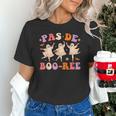 Pas De BOO-Rée Ballet Ghost Dancer Dance Teacher Halloween Unisex T-Shirt, gift for family, gift for coworker Pas De BOO-Rée Ballet Ghost Dancer Dance Teacher Halloween Unisex T-Shirt, gift for family, gift for coworker
