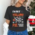 PE Teacher Voice PE Teacher School Fitness Class Unisex T-Shirt, Pe Teacher Shirts, gift for family, gift for coworker