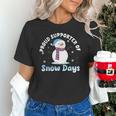Proud Supporter Of Snow Days Teacher Unisex T-Shirt, gift for family, gift for coworker Proud Supporter Of Snow Days Teacher Unisex T-Shirt, gift for family, gift for coworker