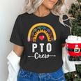 PTO Crew Parent School Volunteer Board Mom Parent Teacher Unisex T-Shirt, gift for family, gift for coworker
