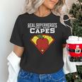 Real Superheroes Don't Wear Capes Teacher Shirt Teaching Te Unisex T-Shirt, gift for family, gift for coworker