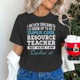 Resource Teacher Tshirt Men Women Unisex T-Shirt, gift for family, gift for coworker Resource Teacher Tshirt Men Women Unisex T-Shirt, gift for family, gift for coworker