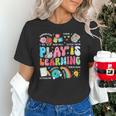 Retro Play Is Learning Kindergarten Teacher Team Women Unisex T-Shirt, gift for family, gift for coworker
