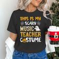 This Is My Scary Music Teacher Halloween Costumes Pajama Unisex T-Shirt, gift for family, gift for coworker This Is My Scary Music Teacher Halloween Costumes Pajama Unisex T-Shirt, gift for family, gift for coworker