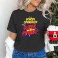 School Counselor Teacher Superhero Superpower Comic Book Unisex T-Shirt, gift for family, gift for coworker