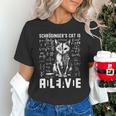 Schrodinger's Cat Dead And Alive Physics Teacher Unisex T-Shirt, gift for family, gift for coworker Schrodinger's Cat Dead And Alive Physics Teacher Unisex T-Shirt, gift for family, gift for coworker