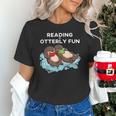Sea Otter Book Reading Shirt For Bookworm Teachers Unisex T-Shirt, gift for family, gift for coworker
