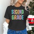 Second Grade Team Heart Teacher Student Back To School Girls Unisex T-Shirt, gift for family, gift for coworker