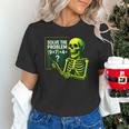 Solve The Problem Skeleton Teacher Halloween Math Six Seven Unisex T-Shirt, gift for family, gift for coworker Solve The Problem Skeleton Teacher Halloween Math Six Seven Unisex T-Shirt, gift for family, gift for coworker