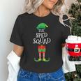 SPED Squad Elf Teacher Matching Christmas Party Pajama Unisex T-Shirt, gift for family, gift for coworker