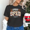 Spooky SPED Squad Special Education Teacher Halloween Ghost Unisex T-Shirt, gift for family, gift for coworker Spooky SPED Squad Special Education Teacher Halloween Ghost Unisex T-Shirt, gift for family, gift for coworker