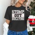 Stomp Out Bullying Back To School Education Teacher Unisex T-Shirt, gift for family, gift for coworker Stomp Out Bullying Back To School Education Teacher Unisex T-Shirt, gift for family, gift for coworker