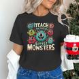 I Teach The Cutest Little Monsters Teacher Halloween Outfit Unisex T-Shirt, gift for family, gift for coworker I Teach The Cutest Little Monsters Teacher Halloween Outfit Unisex T-Shirt, gift for family, gift for coworker