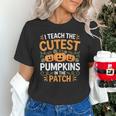 I Teach The Cutest Pumpkins In The Patch Halloween Teacher Unisex T-Shirt, gift for family, gift for coworker