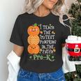 I Teach The Cutest Pumpkins In Patch Pre-K Halloween Teacher Unisex T-Shirt, gift for family, gift for coworker