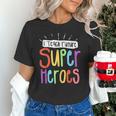 I Teach Future Superheroes Teacher Teaching Unisex T-Shirt, Future Teacher Shirts, gift for family, gift for coworker I Teach Future Superheroes Teacher Teaching Unisex T-Shirt, Future Teacher Shirts, gift for family, gift for coworker