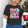 Teach Love Inspire Preppy Back To School Teacher Women Unisex T-Shirt, gift for family, gift for coworker Teach Love Inspire Preppy Back To School Teacher Women Unisex T-Shirt, gift for family, gift for coworker