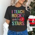 I Teach Rockstars Band Vibes Teacher Rocks My Music Teaching Unisex T-Shirt, gift for family, gift for coworker