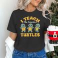 I Teach The Smartest Turtles Thanksgiving Proud Teacher Job Unisex T-Shirt, gift for family, gift for coworker I Teach The Smartest Turtles Thanksgiving Proud Teacher Job Unisex T-Shirt, gift for family, gift for coworker