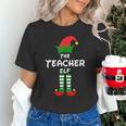The Teacher Elf Family Matching Group Idea Christmas Unisex T-Shirt, gift for family, gift for coworker The Teacher Elf Family Matching Group Idea Christmas Unisex T-Shirt, gift for family, gift for coworker