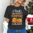 Teacher Halloween Pre-K Teacher Kindergarten Cutest Pumpkins Unisex T-Shirt, gift for family, gift for coworker Teacher Halloween Pre-K Teacher Kindergarten Cutest Pumpkins Unisex T-Shirt, gift for family, gift for coworker