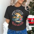 Teacher Retirement Shirts 2026 Goodbye Lesson Hello Freedom Unisex T-Shirt, gift for family, gift for coworker Teacher Retirement Shirts 2026 Goodbye Lesson Hello Freedom Unisex T-Shirt, gift for family, gift for coworker