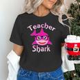Teacher Shark Female Teacher Unisex T-Shirt, gift for family, gift for coworker Teacher Shark Female Teacher Unisex T-Shirt, gift for family, gift for coworker